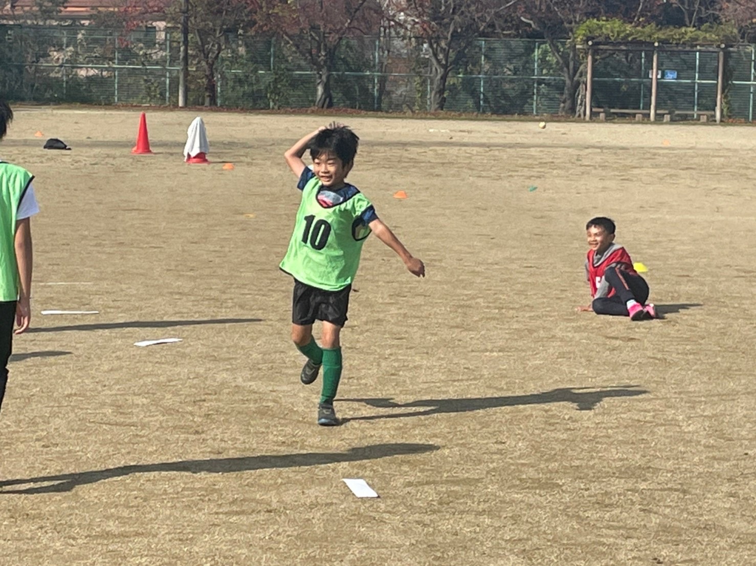 ファインプラザ大阪　サッカー練習会開催